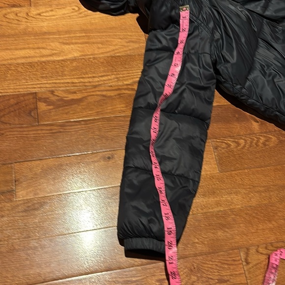 Old Navy Black puffer winter jacket Sz 14/16 boy - Picture 8 of 13